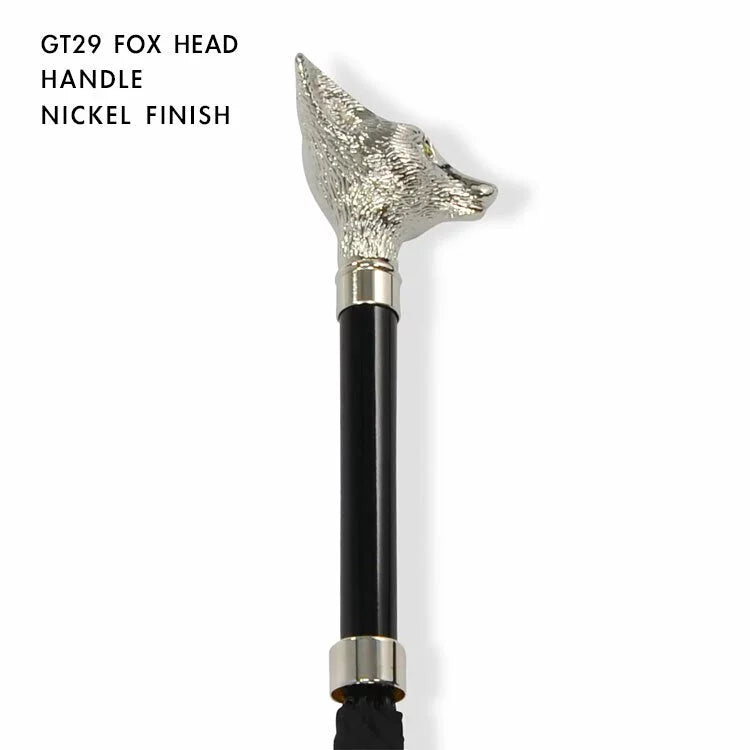 FOX UMBRELLA GT29 Nickel Finish Animal Head